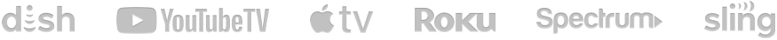 Watch AWE on providers like Dish, YouTube TV, Apple TV, Roku, Spectrum, Sling and many more!