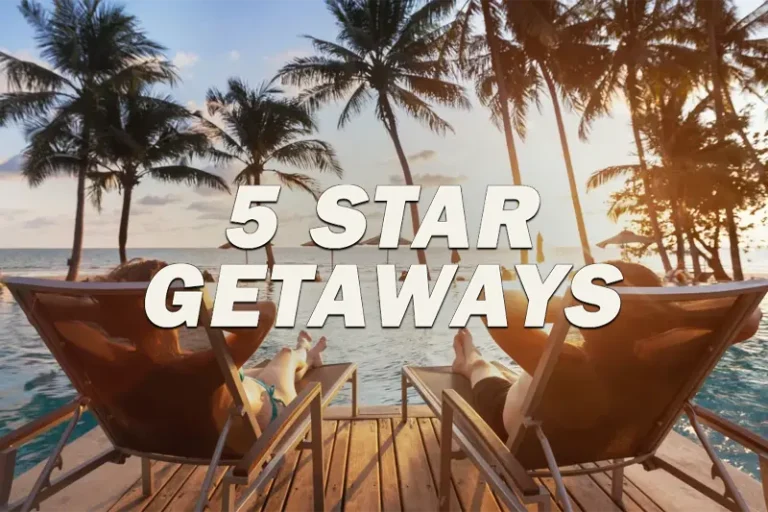 Branding logo for 5 Star Getaways on AWE