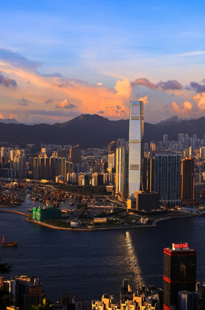 Hong Kong, China City Skyline. Photo by bRoken