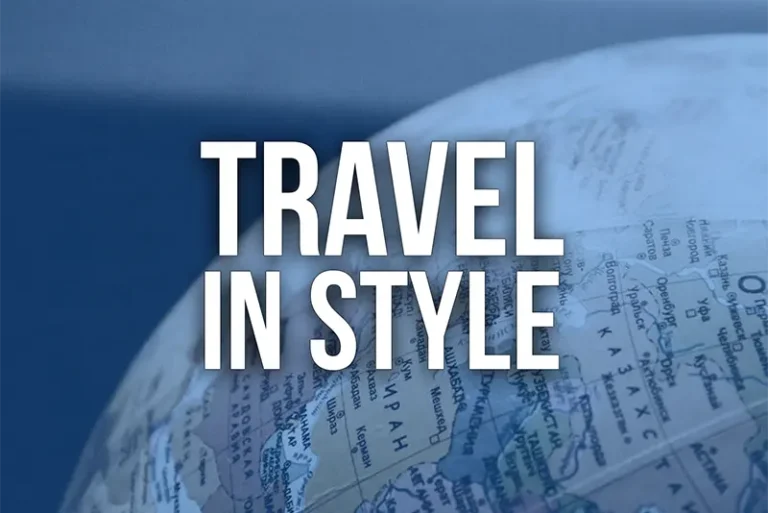 Branding logo for Travel in Style on AWE