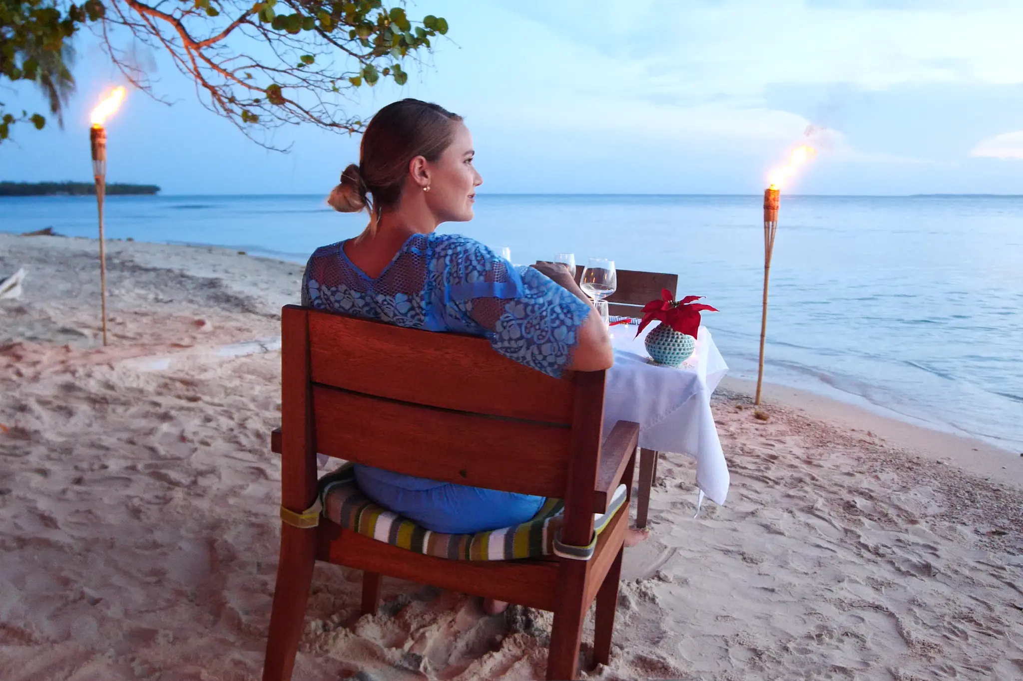 Promo still from Private Islands on AWE